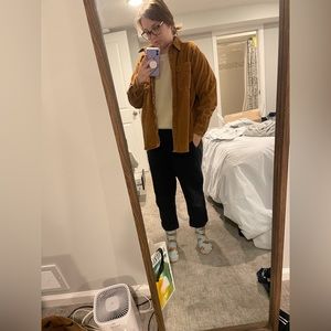 Gap oversized corduroy jacket
